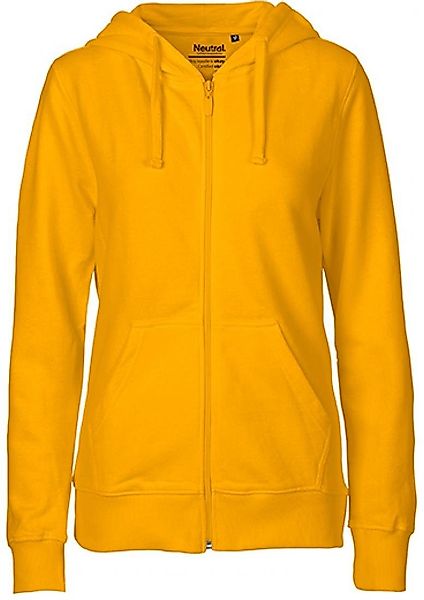 Neutral Kapuzensweatjacke Ladies Zip Hoodie günstig online kaufen