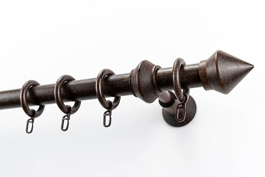 GARESA Gardinenstange "Palmo" Ø 28 mm 1 läufig-läufig Wunschmaßlänge Vorhan günstig online kaufen