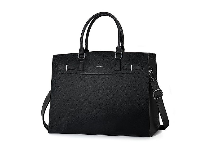TAN.TOMI Aktentasche Handtasche Damen Shopper Damen Große Schwarz Gross Lap günstig online kaufen