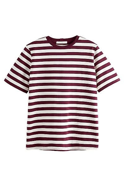 Next T-Shirt Schweres Kurzarm-T-Shirt, Kurzgröße (1-tlg) günstig online kaufen