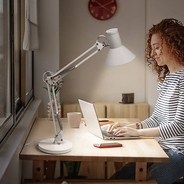 OSRAM LED-Tischlampe Office Line Desk Retro, weiß, 3.000 K günstig online kaufen