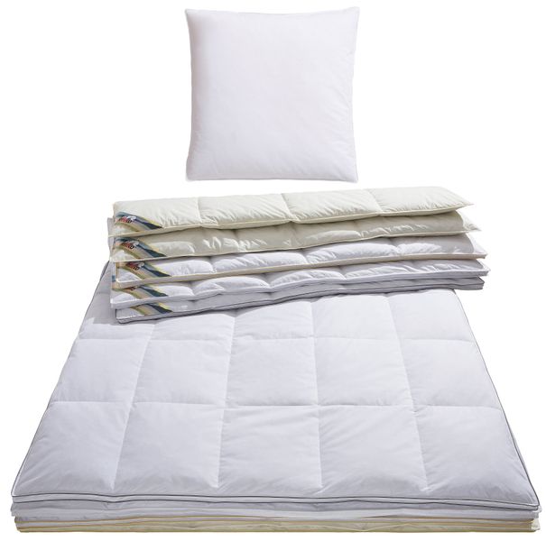 RIBECO Federbettdecke "Überraschungspaket, Bettdecken für Sommer oder Winte günstig online kaufen