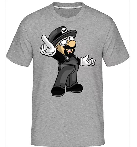 Super Mario Walter White · Shirtinator Männer T-Shirt günstig online kaufen
