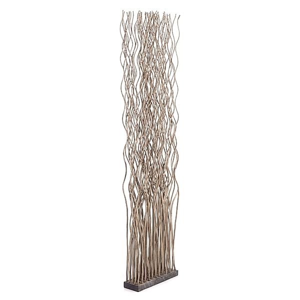 DESIGN DELIGHTS Paravent RAUMTEILER "WAVE", Weidenholz, günstig online kaufen