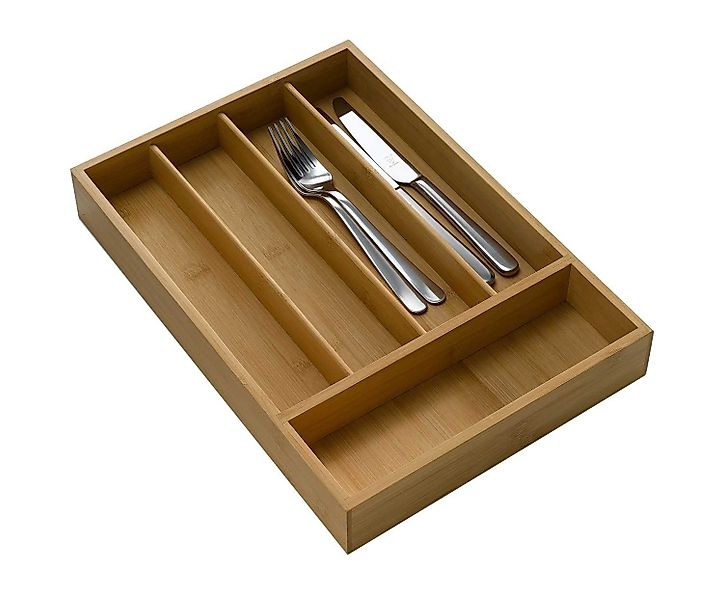 casa NOVA Besteckkasten FORKIN, Bambus, Braun, günstig online kaufen