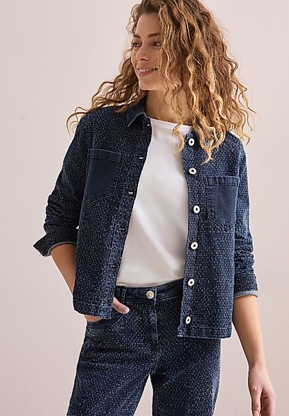 CECIL Jeansjacke im Bouclé-Look günstig online kaufen