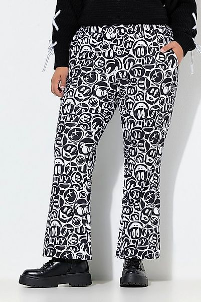 Angel of Style Schlupfhose Hose Schlag Scubajersey Smileys günstig online kaufen