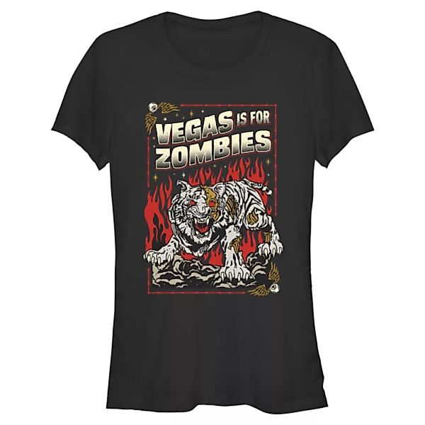 Netflix - Army Of The Dead - Text Zombie Tiger Poster - Frauen T-Shirt günstig online kaufen