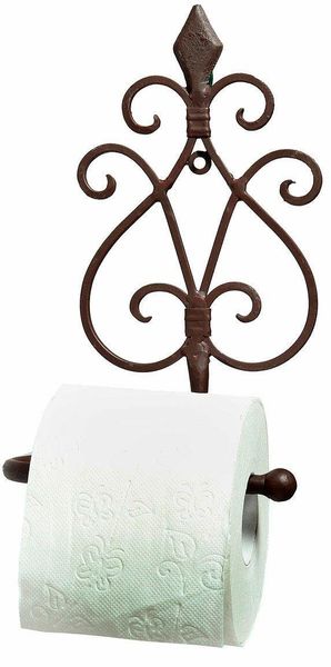 Ambiente Haus Toilettenpapierhalter Antik, antikbraun günstig online kaufen