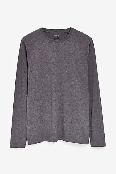 Next Langarmshirt Rundhalsshirt – Regular Fit günstig online kaufen