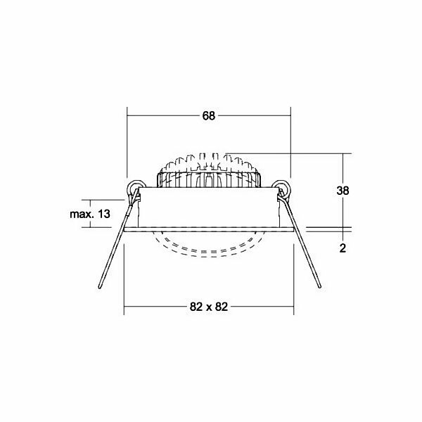 BRUMBERG BB05 Einbau RC Treiber rund nickel matt günstig online kaufen