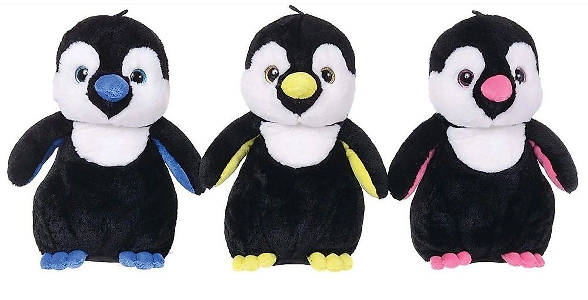 L und B Plüsch Kuscheltier Pinguin Plüsch 27 cm mit Glitzeraugen - Pingu St günstig online kaufen