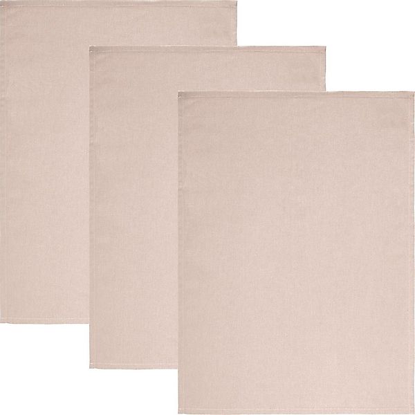 REDBEST Geschirrtuch Geschirrtuch "Tulsa" 3er-Pack, Baumwolle Uni günstig online kaufen
