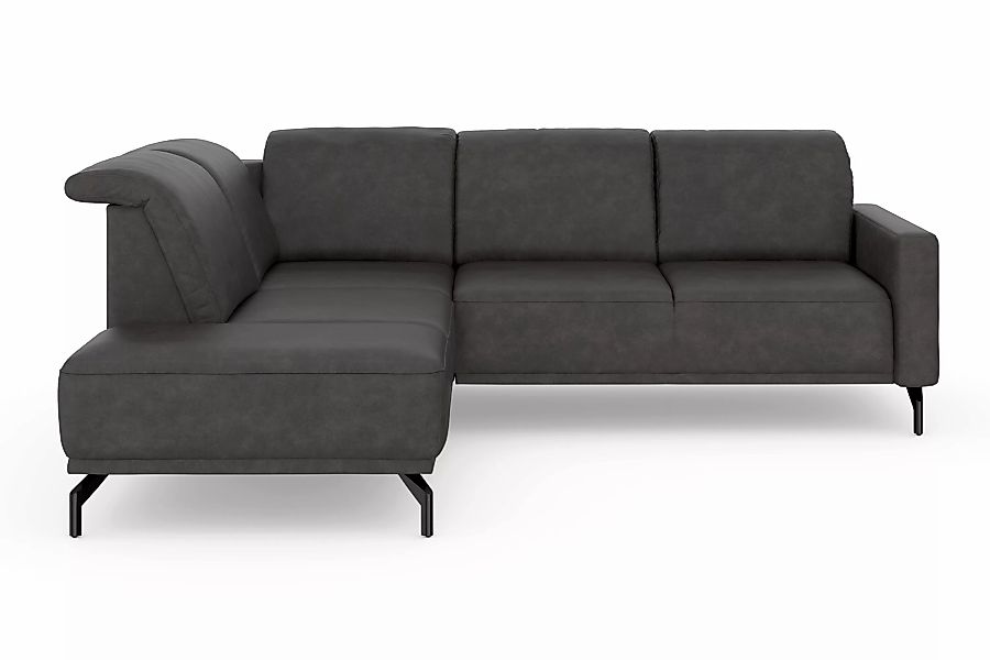 sit&more Ecksofa »Bailando L-Form«, wahlweise mit Kopfteilverstellung und V günstig online kaufen
