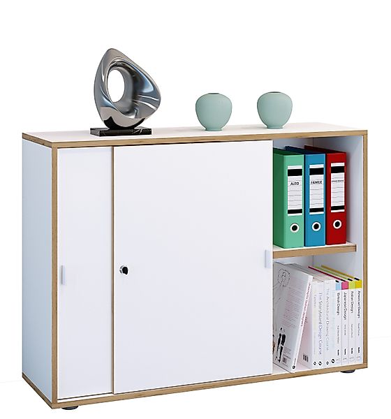 VCM Aktenschrank Büroschrank Aktenschrank Schiebetüren Salia günstig online kaufen