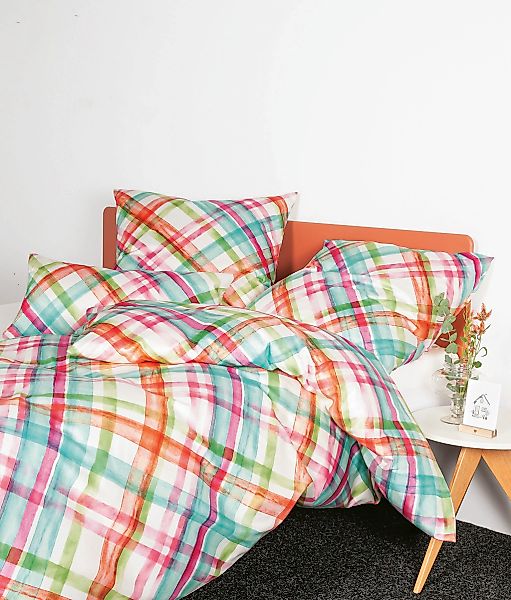 Janine Bettwäsche Interlock-Jersey-Bettwäsche Carmen S, 100% günstig online kaufen