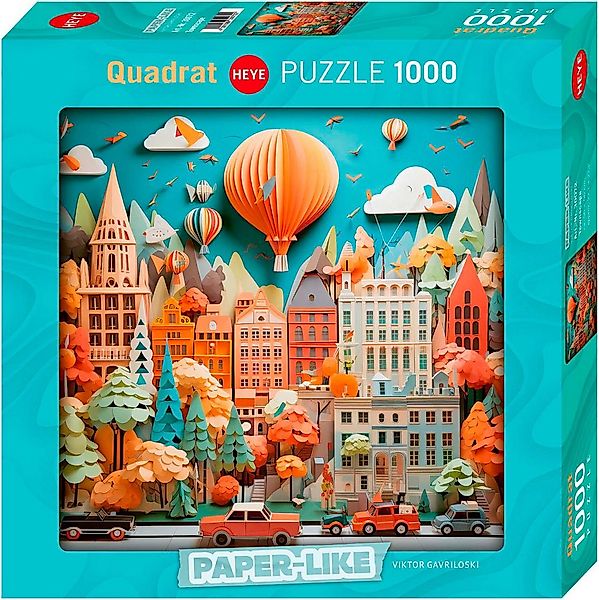 HEYE Puzzle Townscape / Paper-Like, 1000 Puzzleteile, Made in Germany günstig online kaufen