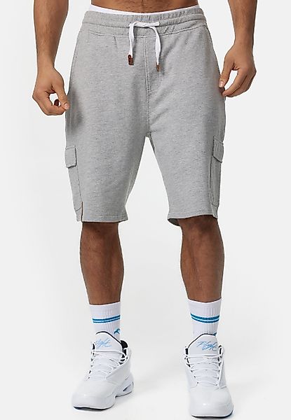 Indicode Sweatshorts White Rock aus 100 günstig online kaufen
