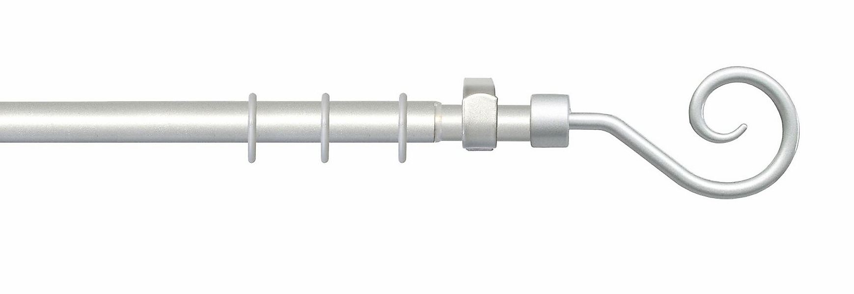 Liedeco Gardinenstange Mykene, Ø 20 mm, 1-läufig, ausziehbar, verschraubt, günstig online kaufen