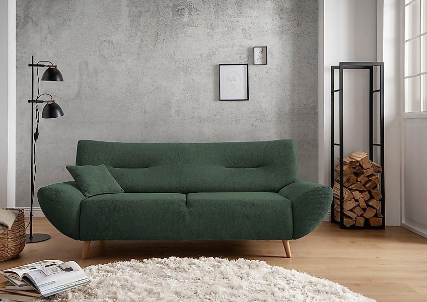 Home affaire 3-Sitzer "Drago" frei im Raum stellbar, inkl. 1 Zierkissen günstig online kaufen