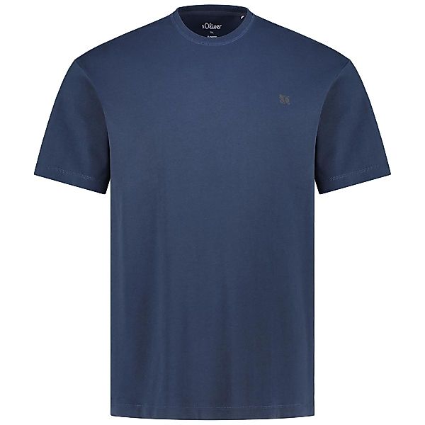 s.Oliver Basic-T-Shirt Farbe blau Größe: 3XL günstig online kaufen