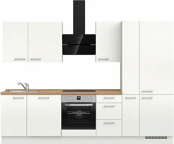 nobilia® Küchenzeile »"Laser II"«, vormontiert, Ausrichtung wählbar, Breite günstig online kaufen