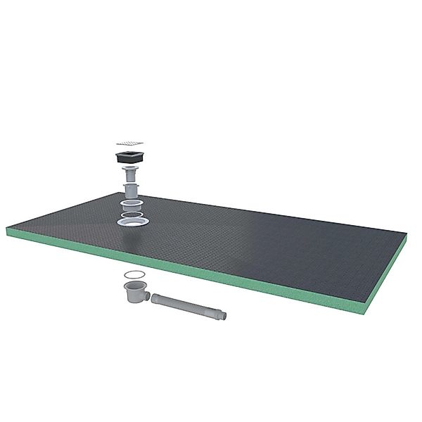 Duschparadies XPS Platten Duschplatte Fliesenplatte 150x90x4cm Duschwanne D günstig online kaufen