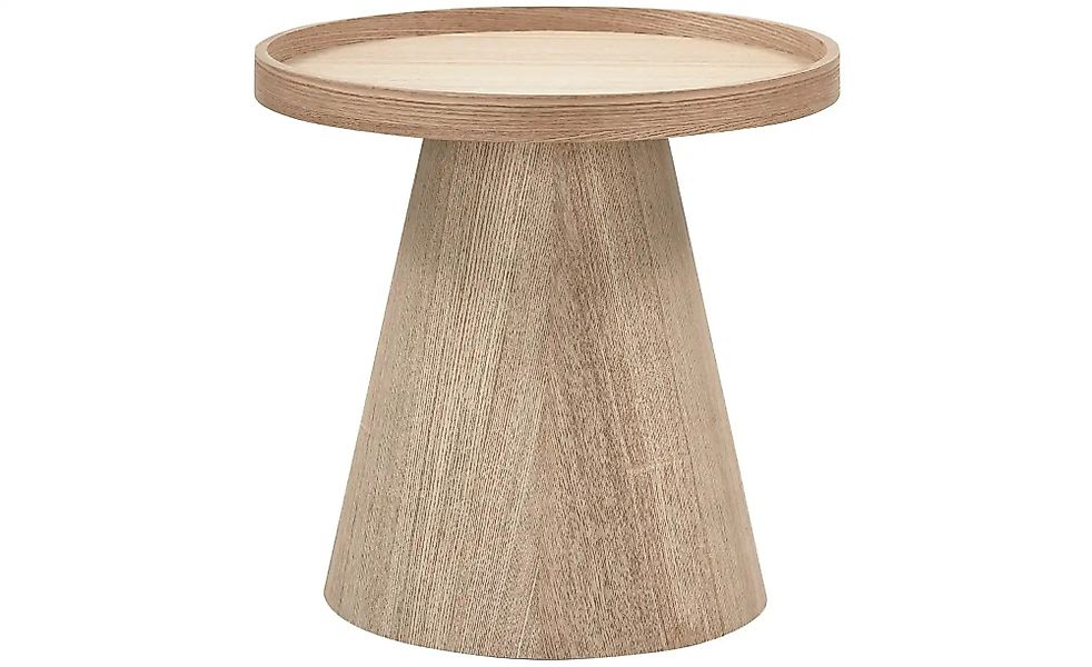 WOOOD Beistelltisch   ¦ holzfarben ¦ Maße (cm): H: 38  Ø: 39 Tische > Beist günstig online kaufen