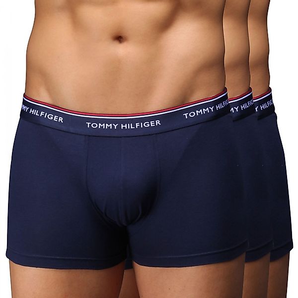 Tommy Hilfiger 3er-Set Stretch Trunks in dunkelblau günstig online kaufen