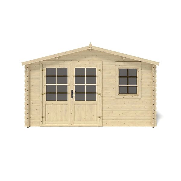 Altanka Gartenhaus   Gerätehaus 15.21 m2   3.9x3.9 m   40 mm   DOM658 günstig online kaufen