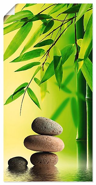 Artland Wandbild "Spa Stillleben", Zen, (1 St.), als Leinwandbild, Poster i günstig online kaufen