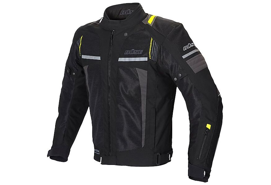 Büse Motorradjacke Büse Livorno Meshjacke schwarz Herren 3XL atmungsaktiv günstig online kaufen