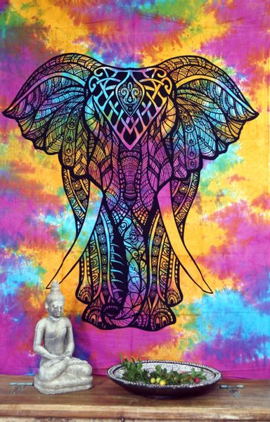 Guru-Shop Tagesdecke Boho-Style Wandbehang, indische Tagesdecke günstig online kaufen