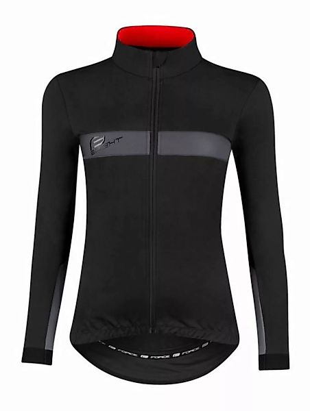 FORCE Fahrradjacke Jacke FORCE BRIGHT LADY winter schwarz 0 °C bis +10 °C günstig online kaufen