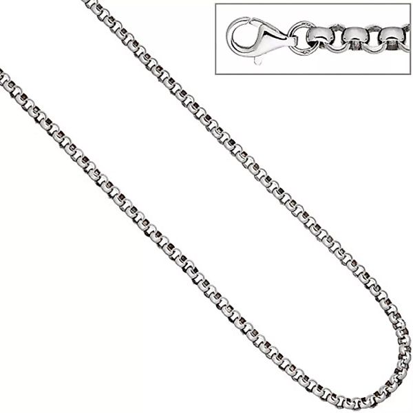 SIGO Erbskette 925 Sterling Silber 4,5 mm 50 cm Kette Halskette Silberkette günstig online kaufen