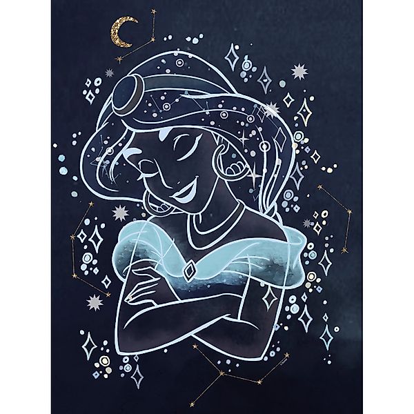 Komar Bild "Jasmin Dreaming", Disney, (1 St.), Wandbild zur Dekoration im K günstig online kaufen