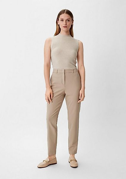 comma Chinos Hose Regular: Hose mit Piqué-Struktur günstig online kaufen