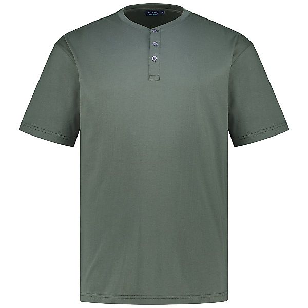 ADAMO T-Shirt mit Serafinokragen Farbe oliv Größe: 10XL günstig online kaufen