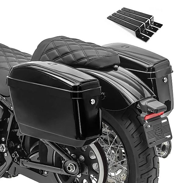 Craftride Fahrradkoffer Motorrad Seitenkoffer Set Craftride günstig online kaufen