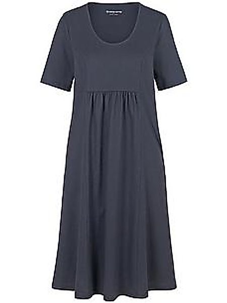 Jersey-Kleid Selma 1/2-Arm Green Cotton blau günstig online kaufen