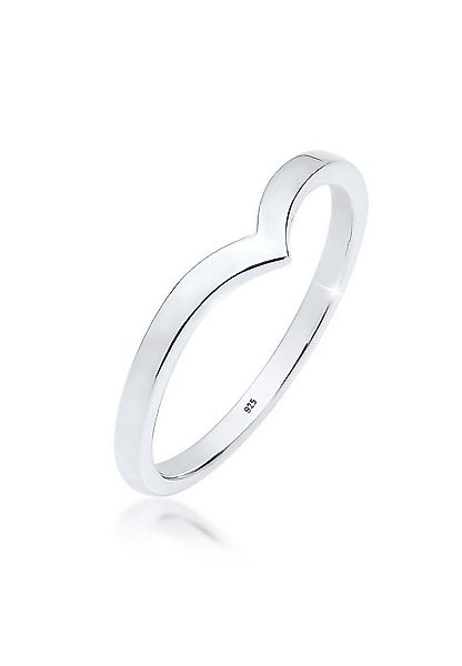 Elli Fingerring V-Stacking Geo Trend Blogger 925 Sterling Silber, Geo günstig online kaufen