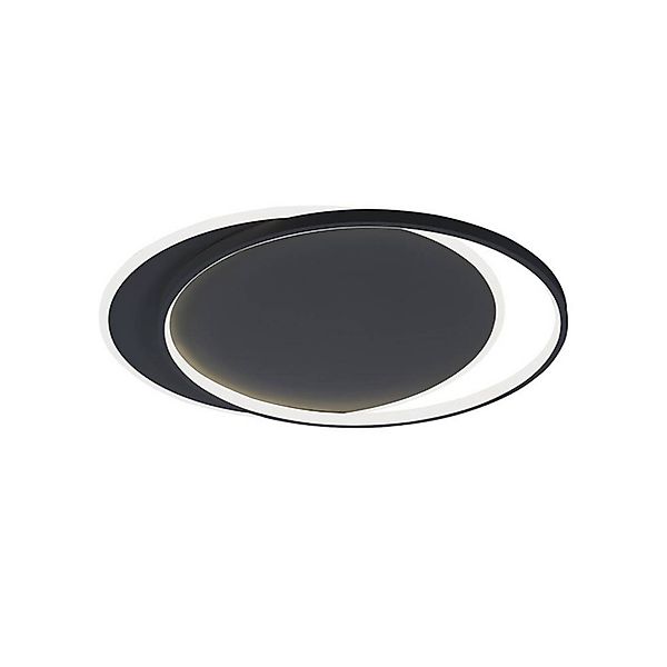 LED-Deckenlampe Evelyn, schwarz, Länge 55 cm, Metall günstig online kaufen