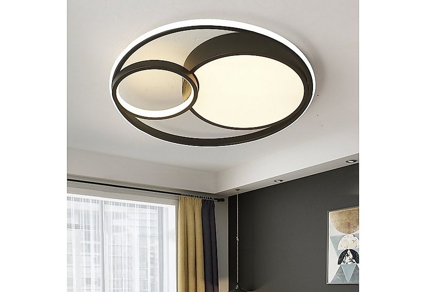 Natsen Deckenleuchte lampe LED Deckenlampe, 55W Warmweiß bis Kaltweiß 3000K günstig online kaufen