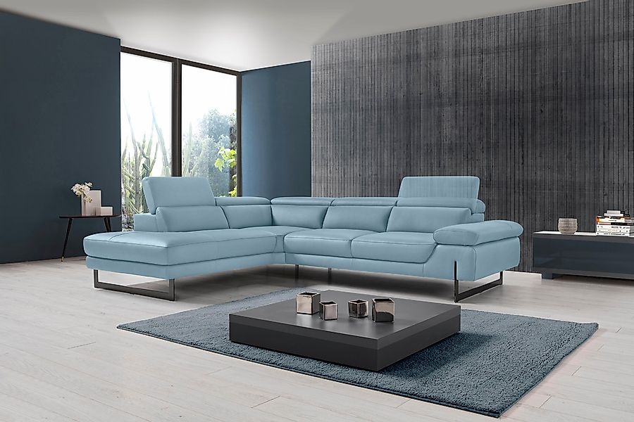 Egoitaliano Ecksofa "Queenie, extravagantes Sofa mit erstklassigem Sitzkomf günstig online kaufen