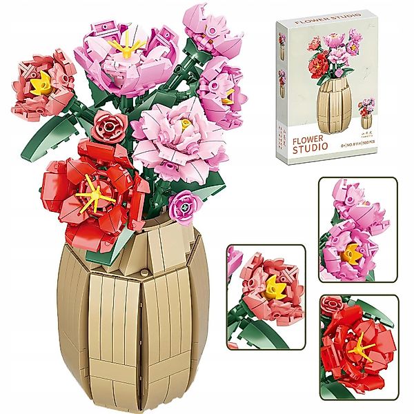 COIL Blumenstrauß, Bausteinset, Spielbausteine, Baukasten Spielbauklötze, günstig online kaufen
