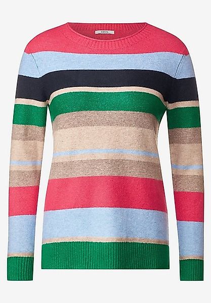 CECIL Sweatshirt Cosy Multicolor Stripe günstig online kaufen