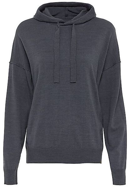 camel active Kapuzensweatshirt Langarm Stricksweater mit Kapuze günstig online kaufen
