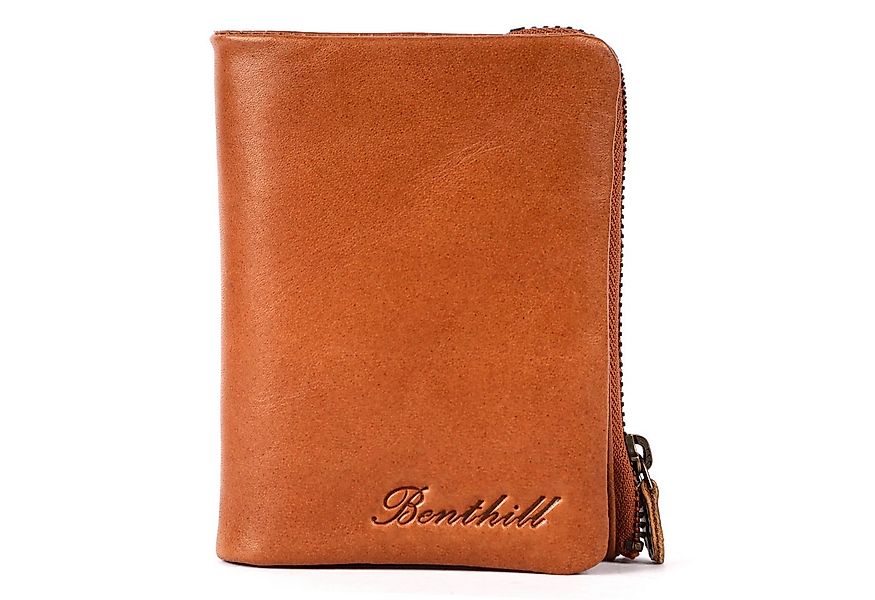 Benthill Geldbörse Klein Echt Leder Geldbeutel RFID Schutz 6 Kartenfächer S günstig online kaufen