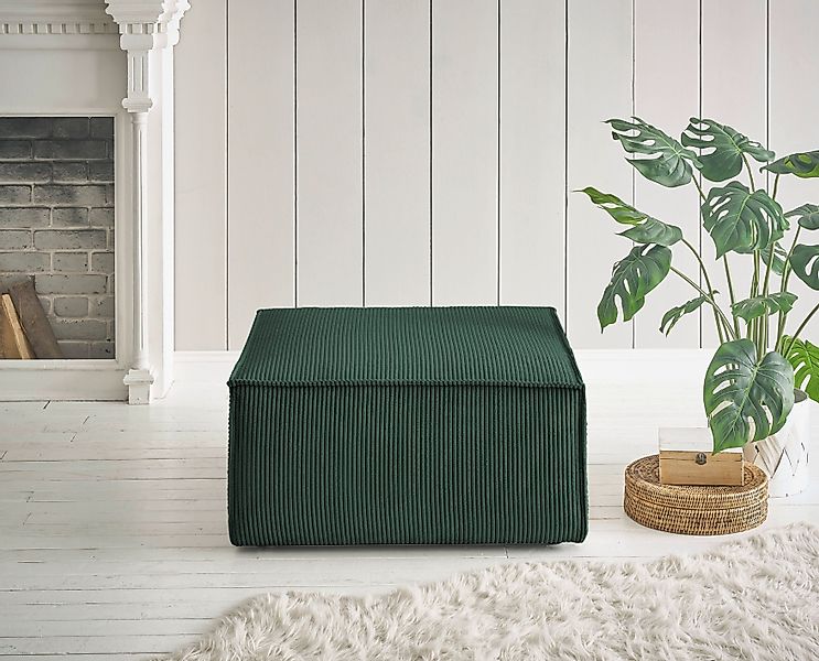 Home affaire Hocker SHERWOOD, Hocker quadratisch, günstig online kaufen