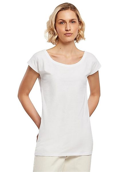 urbandreamz T-Shirt Damen Kurzarm T-Shirt weiter Ausschnitt Shirt Jersey Ku günstig online kaufen
